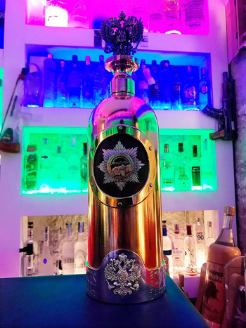 Copenhagen police are investigating the theft of a bottle of vodka that is claimed to be the world’s most expensive at $1.3 million.